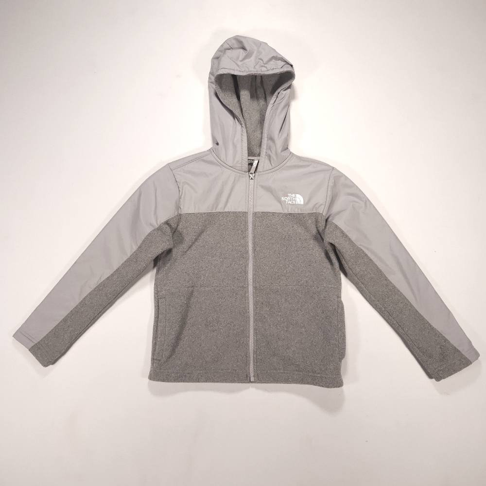 The North Face Freestyle Fleece Hoodie, Grey, Boys Small Excellent Condition